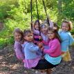 Our Favorite Playground Activity - The Tire Swing!