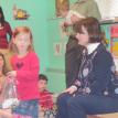 Mrs. Lubis at the Valentine's Day Party